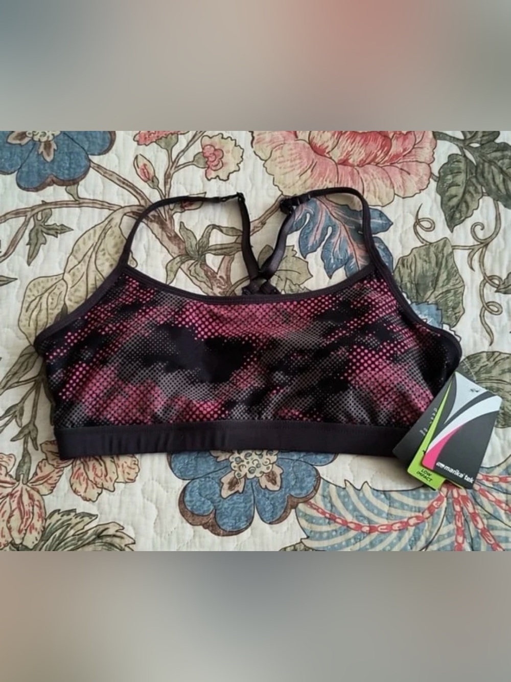 Marika Tek Dry Wik Sports Bra NWT